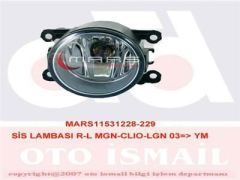 Mars 531228 Sis Farı Kangoo 2007 Sonrası Megane Iı Iıı Megane Iı Laguna Iı