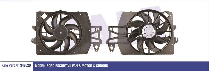 Kale 347020 Fan Motoru Escort Vıı Davlumbazlı
