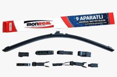 Monreal A450 Silecek Süpürgesi Muz Tipi 9 Aparatlı Universal 450mm