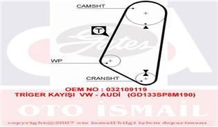 Gates 5400 Triger Eksantrik Kayışı Golf 1.6