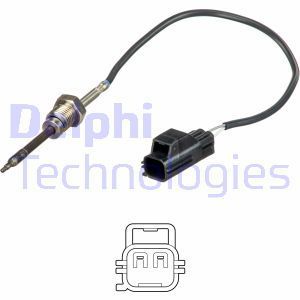 Delphi Ts30151 Egzoz Sıcaklık Sensörü C30 533 -C70 Iı-S40 Iı-S80