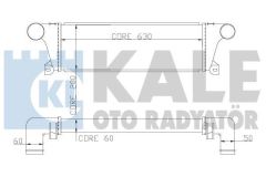 Kale 347100 Turbo Radyatörü Daıly 1989 Sonrası 630X202X65