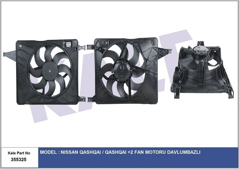 Kale 355325 Fan Motor Davlumbaznıssan Qashqaı-Qashqaı 2 Fan Motor