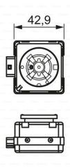 Bosch 1987302907 Xenon Ampül D3S 4300K