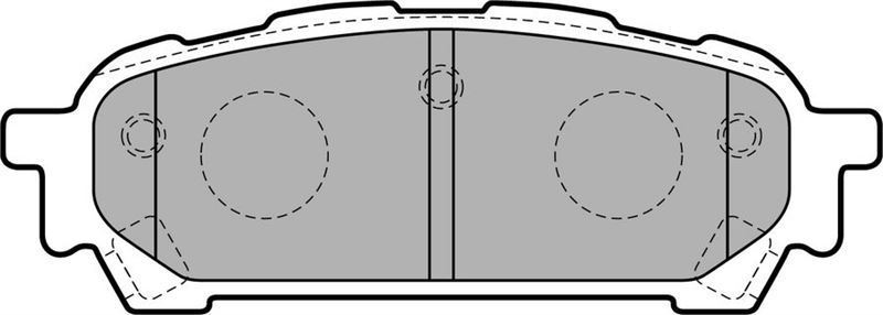 Delphi Lp1822 Fren Balatası Arka Forester 02-08 Impreza 00-07