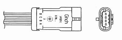 Ngk 468 Lambda Sensörü (Oza277-R2) Clıo Iı Kango 1.2 16V 1997 Sonrası  Fd7