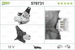 Valeo 579731 Silecek Motoru Arka Trafıc Iı / Vıvaro 2.0 16V