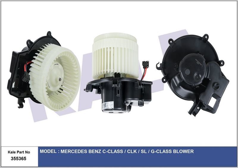 Kale 355365 Kalorifer Motoru Mercedesc-Class-Clk-Sl-G-Class Blowe