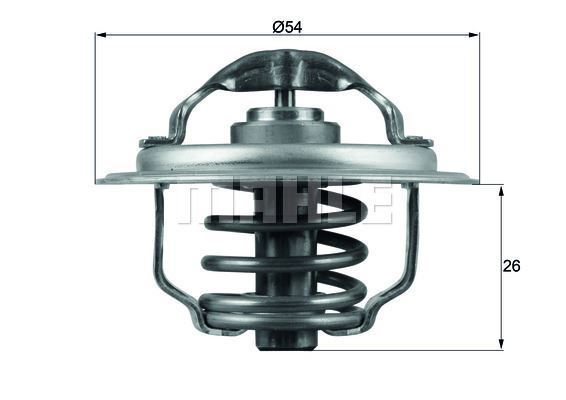 Mahle Tx11187D Termostat 87°C Golf V Vı Plus Jetta Iıı Passat Tıg