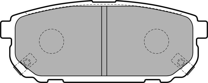 Delphi Lp1850 Fren Balatası Arka Sorento 02-10