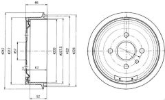 Delphi Bf102 Fren Kampanası Astra F 1991 Sonrası Vectra A 1988 Sonrası Ascona B C K