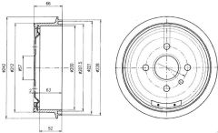 Delphi Bf102 Fren Kampanası Astra F 1991 Sonrası Vectra A 1988 Sonrası Ascona B C K