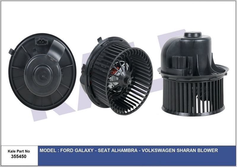 Kale 355450 Kalorifer Motoru Ford Galaxy-Seat Alhambra-Volkswagen