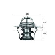 Mahle Tx1480D Termostat Mıcra Iı K11 80C