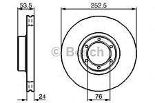 Bosch 986478113 Fren Diski Ön [252.5 24-22 Mm . Hava Kanallı