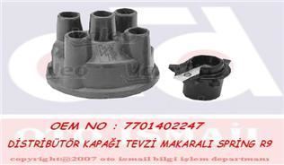 Valeo 582172 Distribütör Kapagı + Tevzi Makarası R9 Sprıng