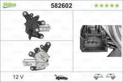 Valeo 582602 Silecek Motoru Arka Clıo Iv  2012 Sonrası . Captu