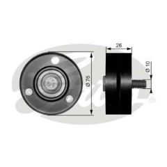 Gates T36083 Alternatör Gergi Rulmanı Polo-Golf4-Bora 1.4-1.6 16V