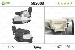 Valeo 582608 Silecek Motoru (Arka) Cıtroen C4. C4 Entreprise (09/