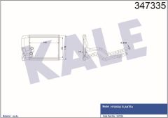 Kale 347335 Kalorifer Elantra
