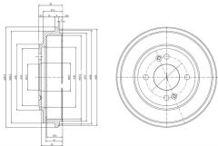 Delphi Bf517 Fren Kampanası Arka Hyundaı Getz 02