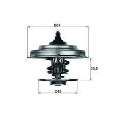 Mahle Tx1883 Termostat A6 10-15 Mercedes Actros 03-Trucks 2000 Sonrası 83C