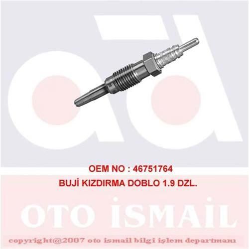 Bosch 250201053 Isıtma Kızdırma Bujisi Doblo Ym 2001 Sonrası 1.9D
