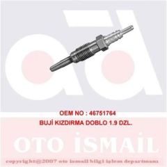 Bosch 250201053 Isıtma Kızdırma Bujisi Doblo Ym 2001 Sonrası 1.9D