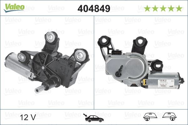 Valeo 404849 Silecek Motoru (Arka) Vw Sharan Iı