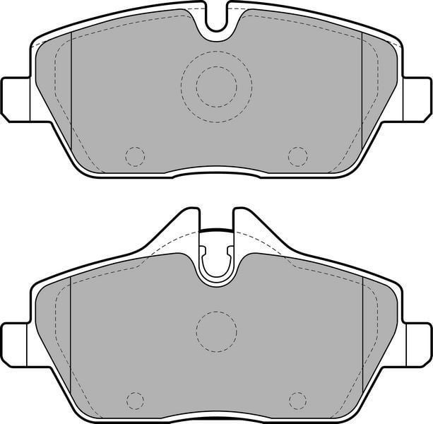 Delphi Lp1923 Fren Balatası Ön Bmw 1  E81 E87 E88 E82