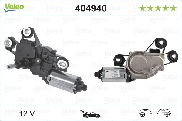 Valeo 404940 Silecek Motoru Sağ Transporter T5 -09 Arka Cıft Kapı