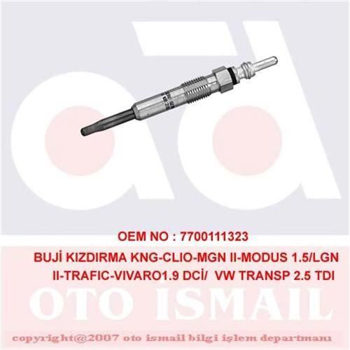 Bosch 250202022 Isıtma Kızdırma Bujisi Clıo Kangoo Megane Trafıc