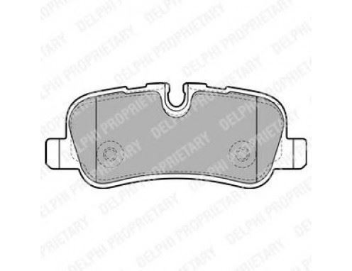 Delphi Lp1936 Fren Balatası Arka Range Rover Sport 05-13 Dıscover