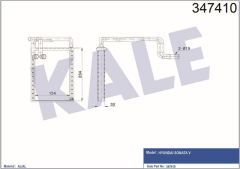 Kale 347410 Kalorifer Radyatörü Sonata 05-10