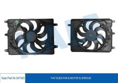 Kale 347420 Fan Motoru Davlumbazlı Fıat Egea 1.3Mt J 1.4 95Ps