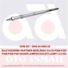 Bosch 250202032 Isıtma Kızdırma Bujisi Scudo Ducato / 206 307 406