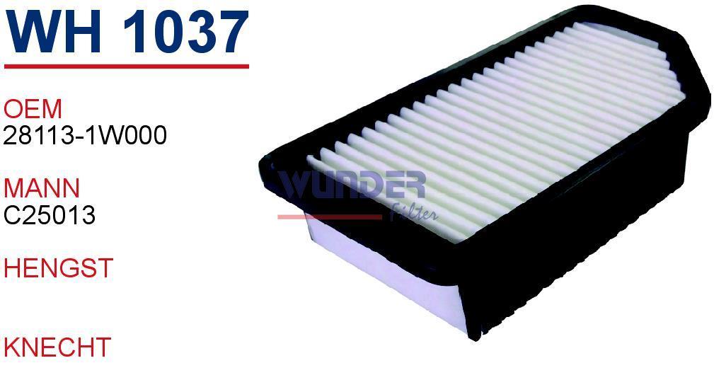WUNDER WH1037 HAVA FİLTRESİ - KİA RİO III 09/2011-