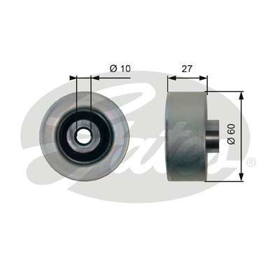 Gates T36431 V Kayış Gergi Rulmanı Transıt Connect 1.8 Tdcı 1.8Dı