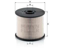 Mann Pu830X Mazot Filtresi Scudo / 206 306 307 406 807 Partner /