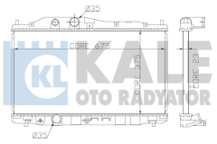Kale 357200 Radyatör Cıvıc Vııı Al Pl Brz 375X678X26