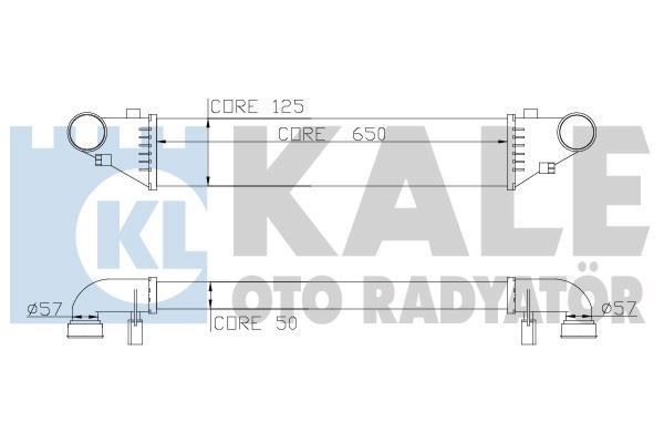 Kale 347500 Turbo Radyatörü 200 270C 160C 180C 200C 220C 230C 270