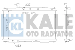 Kale 357300 Radyatör Crv Iıı Al Pl Brz 400X728X16