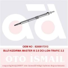 Bosch 250202128 Isıtma Kızdırma Bujisi Trafıc Master Iı 2.5 Dcı 2