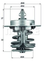 Mahle Tx6383 Termostat Corolla _E10_ 83C