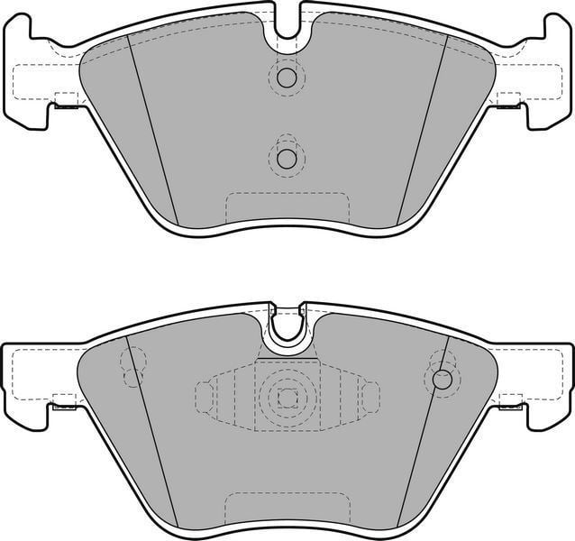 Delphi Lp1960 Fren Balatası Ön Bmw 1  E81 E87 E88 Bmw 3  E90 E91