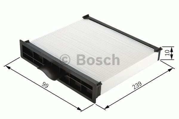 Bosch 1987432161 Polen Filtresi Accent Admıre 03-06 Getz 2000 Sonrası Çıft
