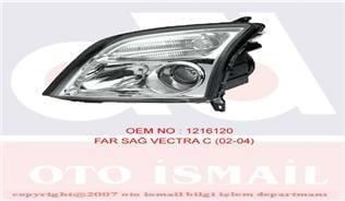 Hella 1El008320-081 Far Sağ + Sinyal Vectra C 2002 Sonrası Sıgnum 2003 Sonrası Elek