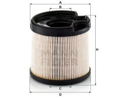 Mann Pu922X Mazot Filtresi 206 307 405 406 806 Partner Expert / X