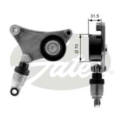 Gates T38216 V Kayış Gergi Rulmanı Avensıs Amortisörlu