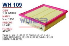 WUNDER WH109 HAVA FİLTRESİ - VOLKSWAGEN GOLF 3 VENTO